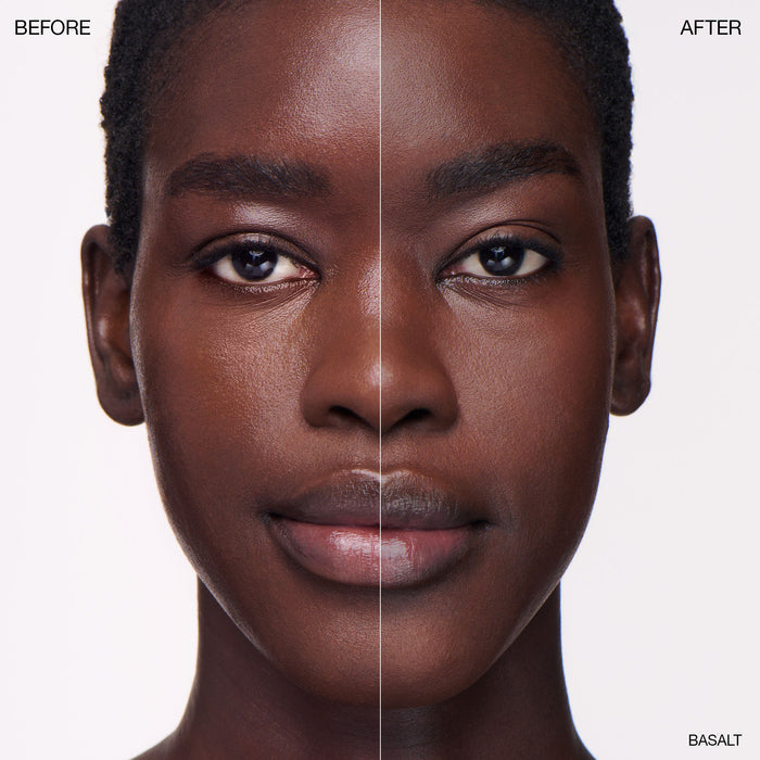 Before and after results of using   variant: Basalt
