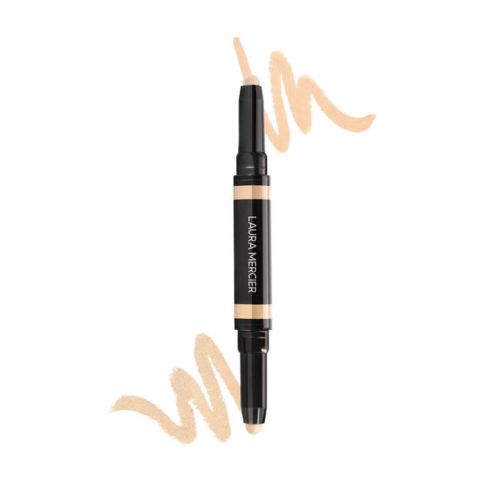 Image of an open Laura Mercier Secret Camouflage Concealer Duo Stick variant: 0.5N