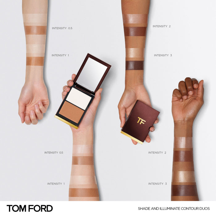 An arm swatch of Tom Ford Shade and Illuminate Contour Duo variant: Intensity 1.0