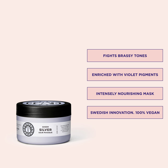 Information related to Maria Nila Sheer Silver Masque