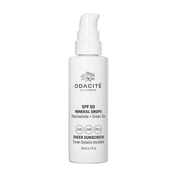 Odacité Sheer Sunscreen Mineral Drops SPF 50 main image