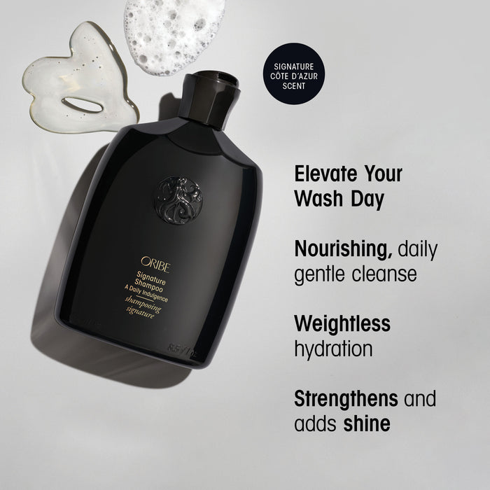 Information related to Oribe Signature Gentle Daily Shampoo for Hydration & Shine