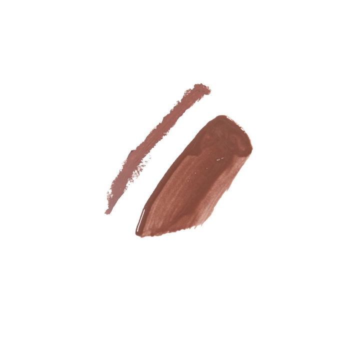 Swatch image of Neen Silicone Bag + Charms Lip Gloss and Liner Combo (Limited Edition) variant: Crosby and Velour