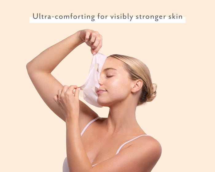 Model image of Patchology Skin Remedy Barrier-Boosting Sheet Mask - Single variant: Single