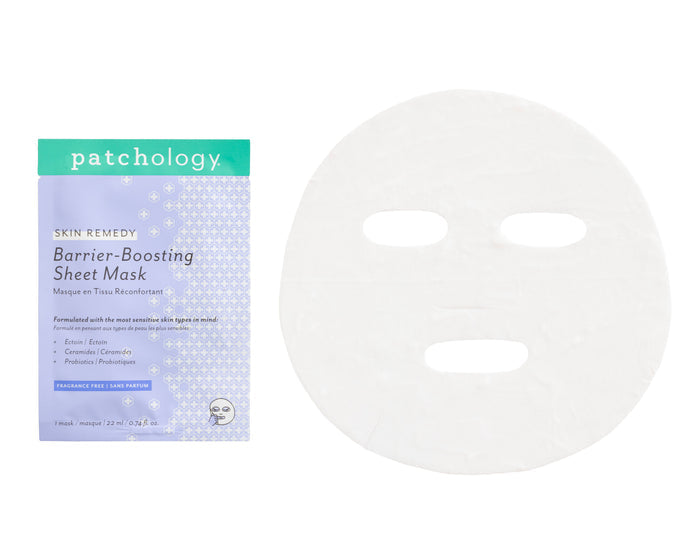 Model image of Patchology Skin Remedy Barrier-Boosting Sheet Mask - Single variant: Single