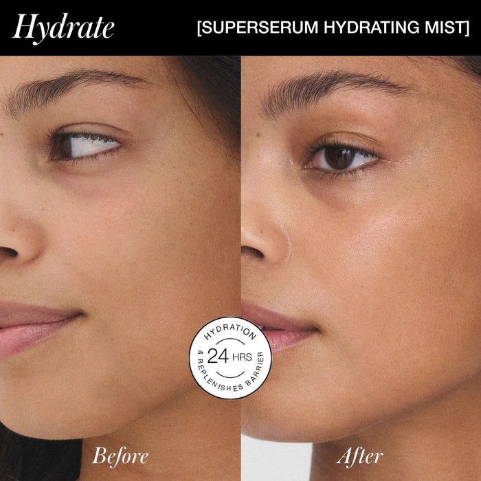 Before and after results of using RMS Beauty Skincare Secrets Travel Kit