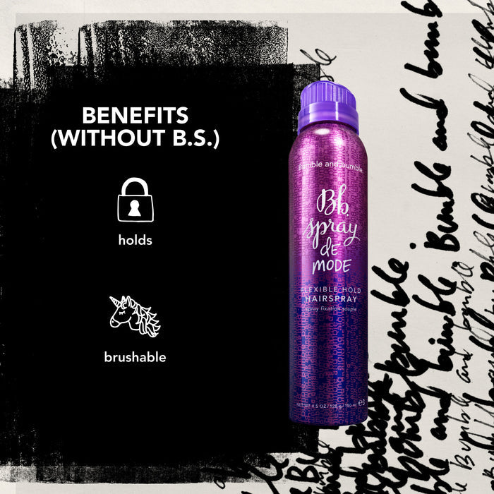 Information related to Bumble and Bumble Spray de Mode Flexible Hold Hairspray