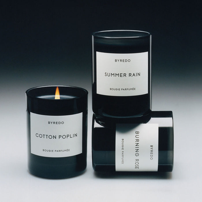 Lifestyle image of Byredo Summer Rain Scented Candle