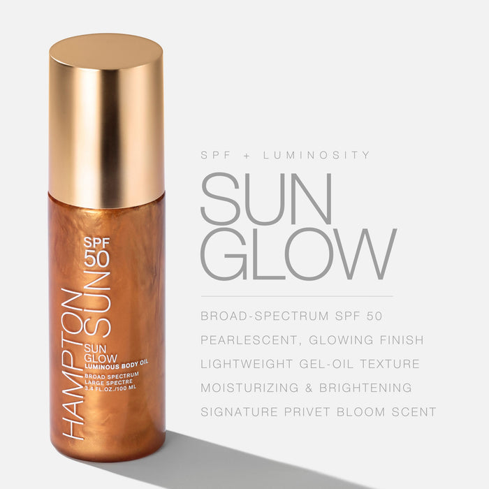 Information related to Hampton Sun Sun Glow Luminous Body Oil SPF 50
