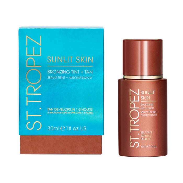 St. Tropez Sunlit Skin Bronzing Tint and Self Tan Face Serum main image