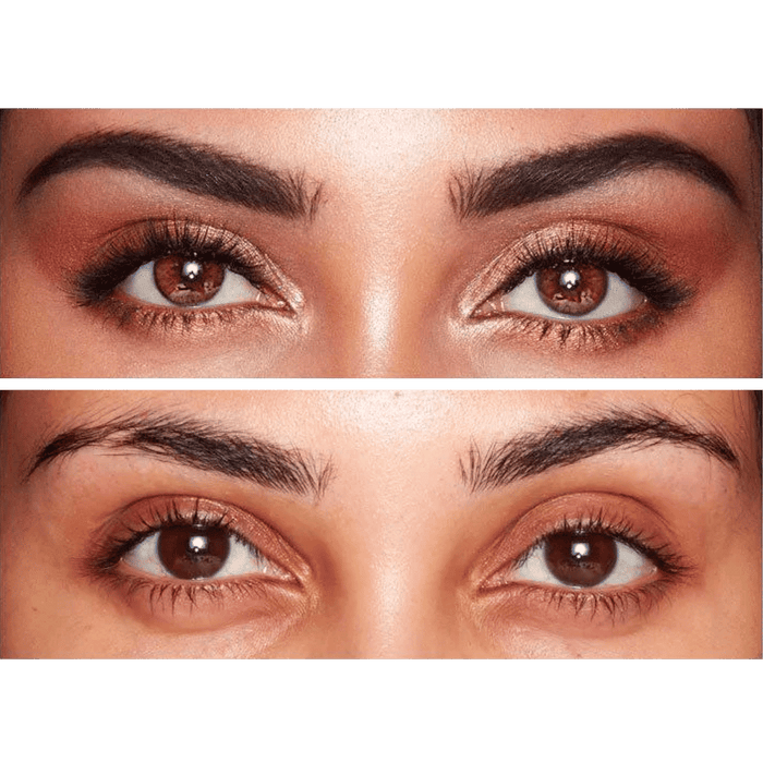 Before and after results of using Charlotte Tilbury Take It All Off