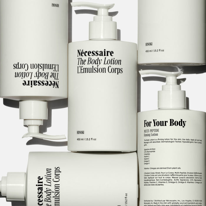 Top-view image of  The Body Lotion Hinoki variant: Default Title