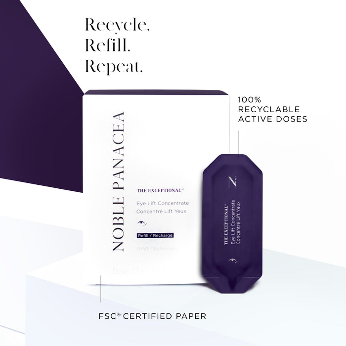 Image of the Noble Panacea The Exceptional Eye Lift Concentrate Refill box