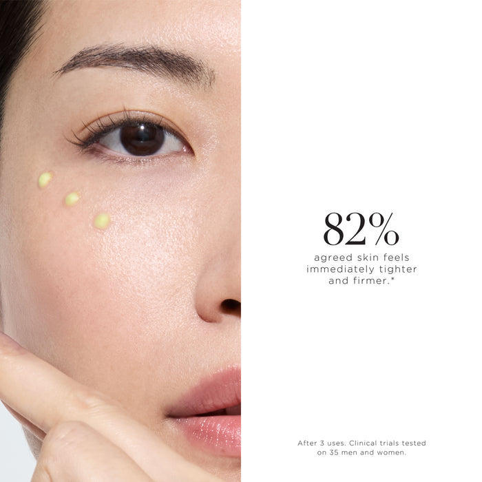 Before and after results of using Noble Panacea The Exceptional Eye Lift Concentrate Refill