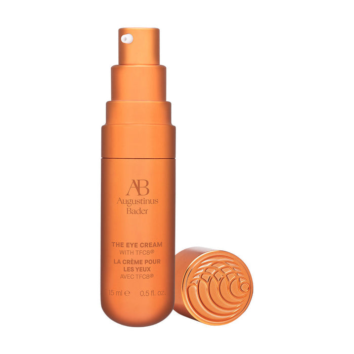 Image of an open Augustinus Bader The Eye Cream Nomad