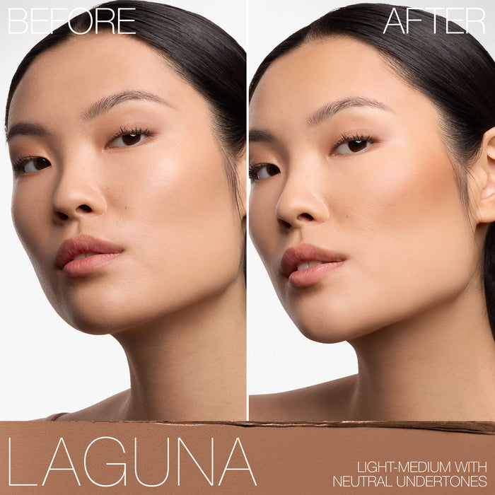 Before and after results of using   variant: Laguna