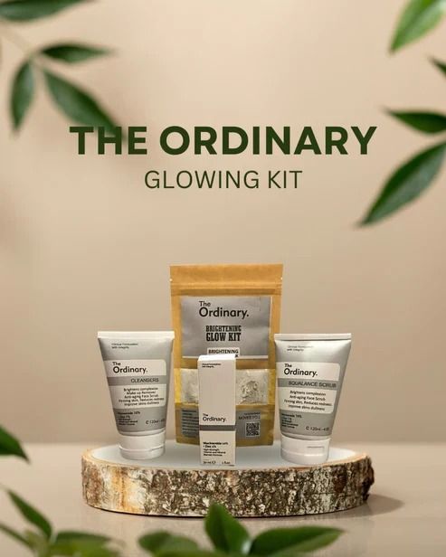The Ordinary Face & Hand Brightening Glow Kit | Complete Skincare Set