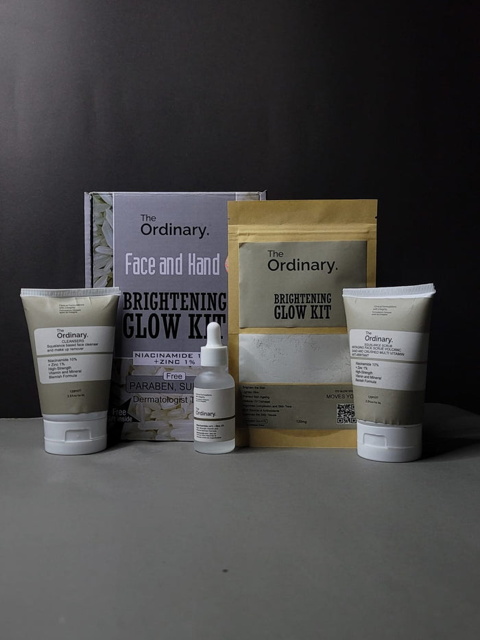 The Ordinary Face & Hand Brightening Glow Kit | Complete Skincare Set