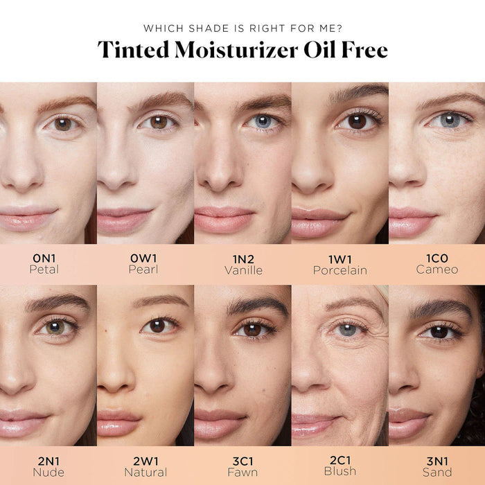 Model image of Laura Mercier Tinted Moisturizer Oil Free Broad Spectrum SPF 20 variant: Petal