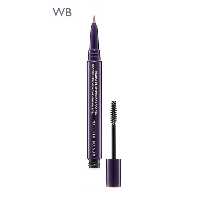 Kevyn Aucoin True Feather Brow Marker Gel Duo variant: Warm Brunette main image