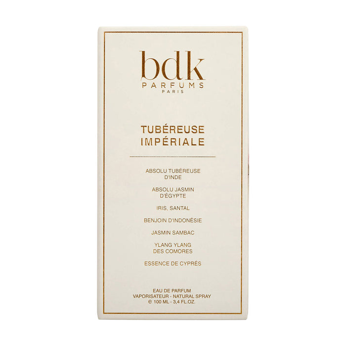 Image of the BDK Parfums Tubéreuse Impériale box