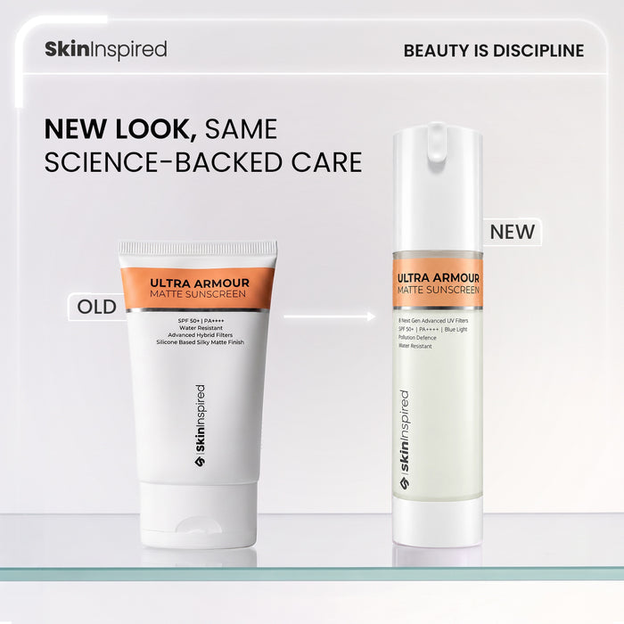 Skininspired Ultra Armour Matte Sunscreen New Packaging