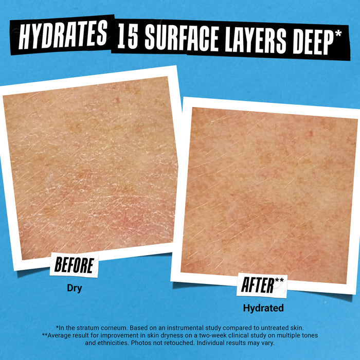 Before and after results of using Kiehl's Since 1851 Ultra Facial Cream variant: 8.0 fl oz