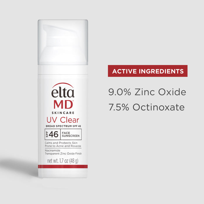 Information related to EltaMD EltaMD UV Clear Broad-Spectrum SPF 46