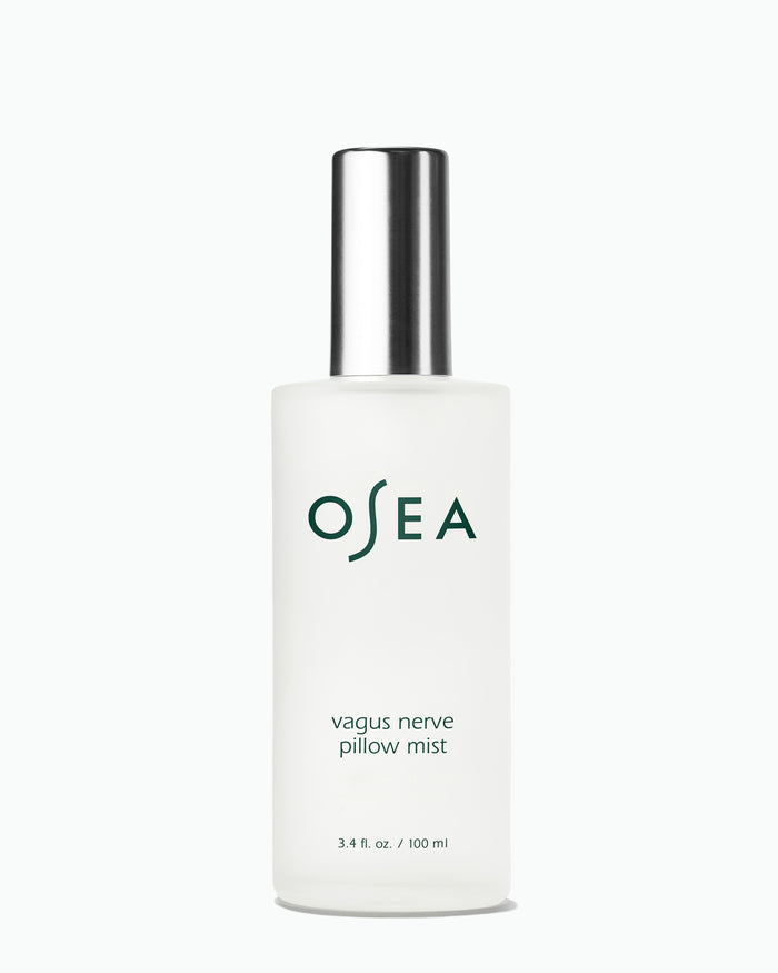 OSEA Vagus Nerve Pillow Mist 3.4 oz bottle on white background for ecommerce display