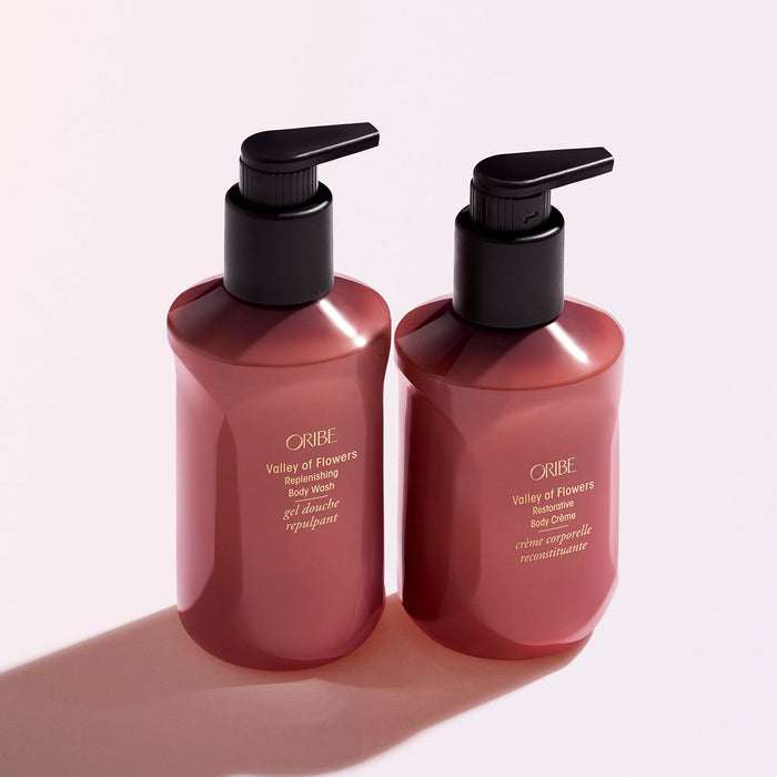 Lifestyle image of Oribe Valley of Flowers Body Wash variant: 10.1 fl oz