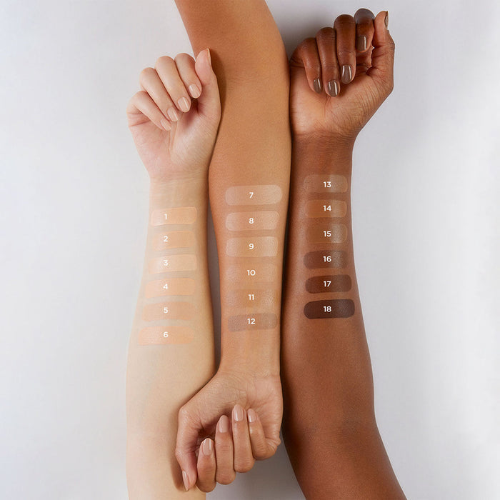 An arm swatch of Hourglass Veil Hydrating Skin Tint variant: 11