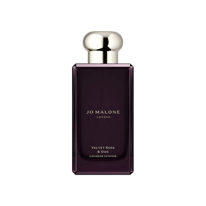 Image of a closed Jo Malone London Velvet Rose and Oud Cologne Intense variant: 3.4 fl oz