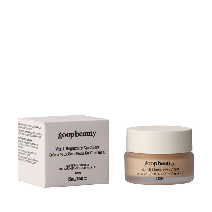 Image of the Goop Beauty Vita-C Brightening Eye Cream box