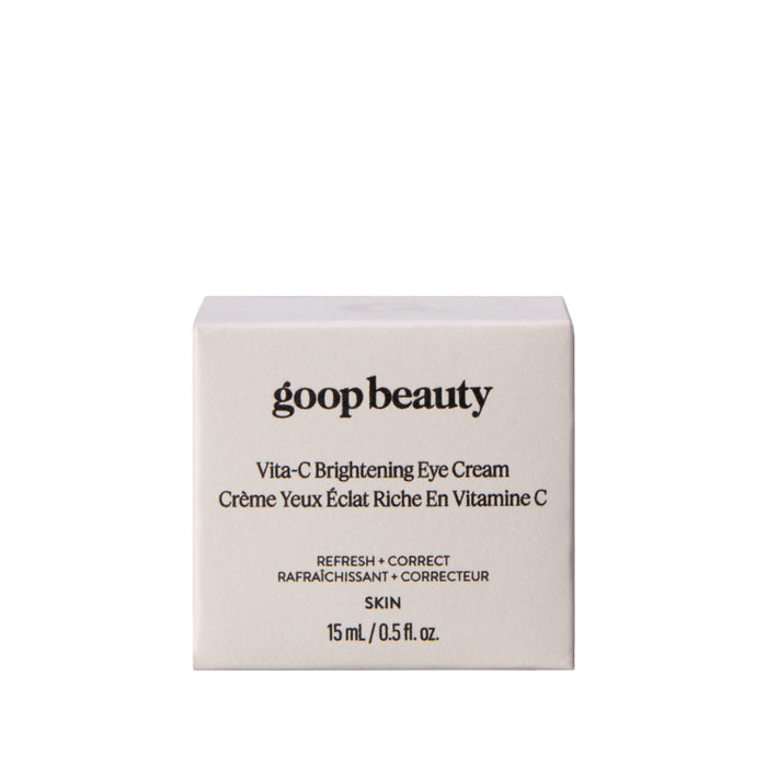 Image of the Goop Beauty Vita-C Brightening Eye Cream box
