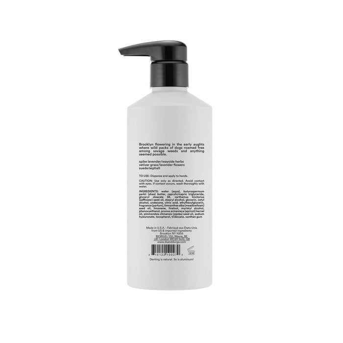 Back image of D.S. & Durga Wild Brooklyn Lavender Hand Lotion