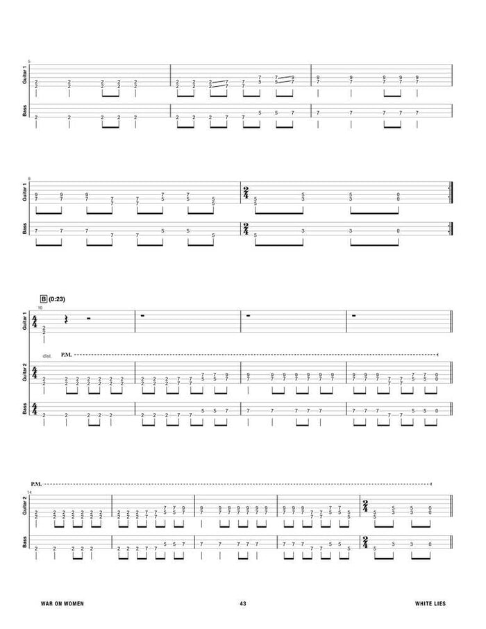 Printed Guitar & Bass Book, Digital Guitar & Bass Book
