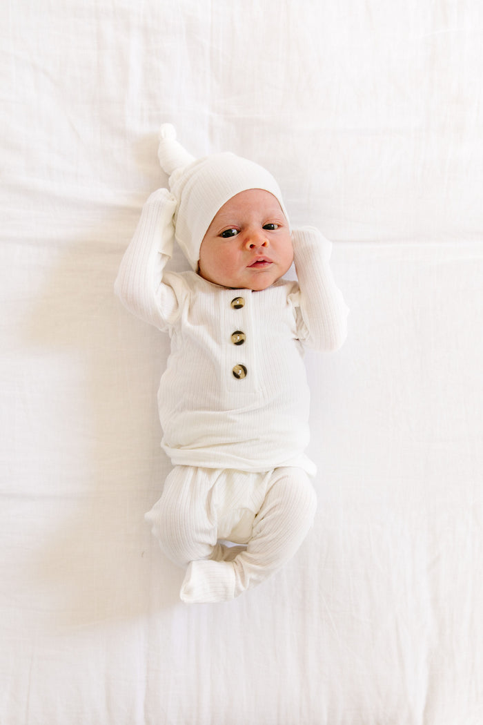 Wren Ribbed Romper - Size 4/5 Only