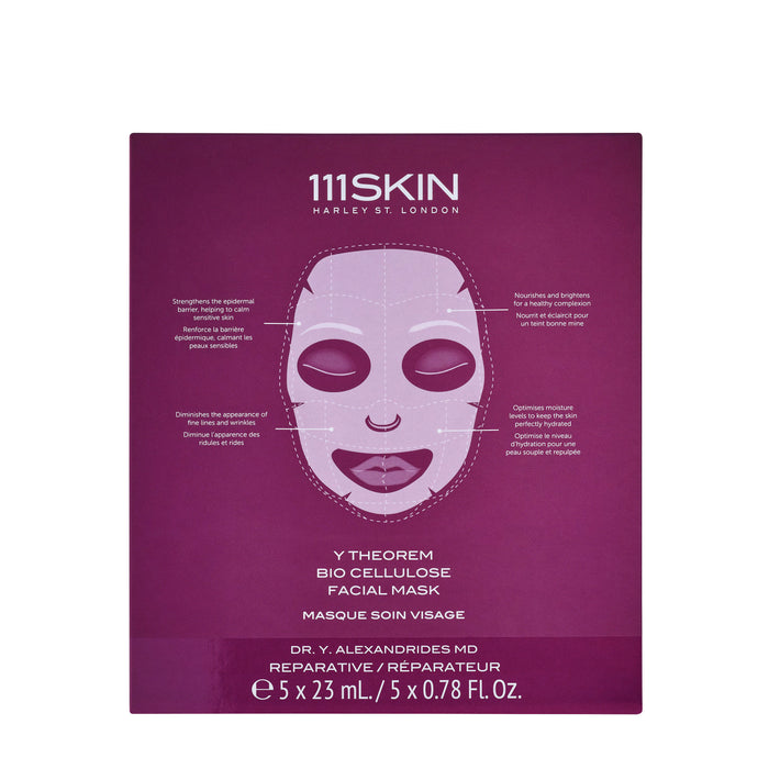 Image of the 111SKIN Y Theorem Bio Cellulose Facial Mask variant: 5 Treatments box