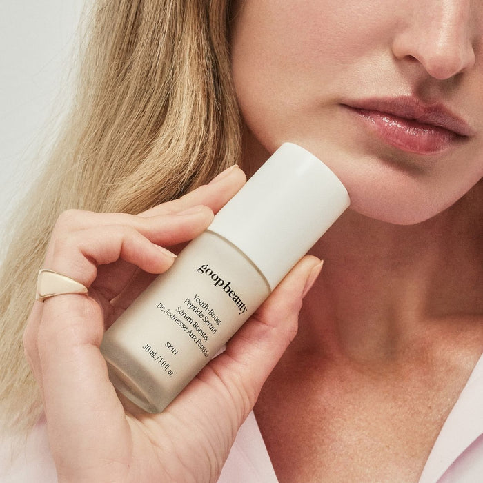 Model image of Goop Beauty Youth-Boost Peptide Serum